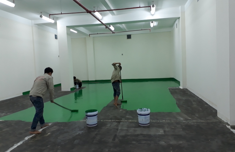 Sơn epoxy cho sàn nhà xưởng – Sự lựa chọn thông minh, sáng suốt